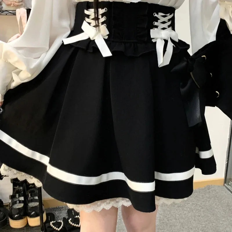 Jupe Lolita Gothique Femme – Style Y2K & Punk
